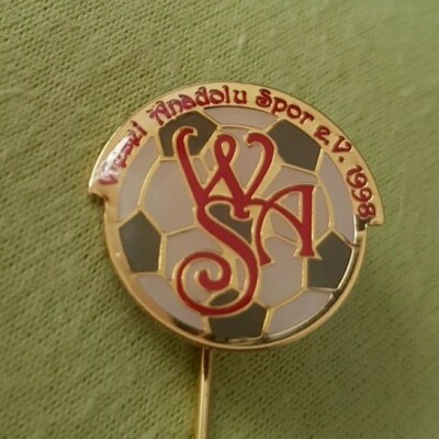 Anstecknadel Abzeichen Wesel Anadolu Spor 1998 Fußball Verband Niederrhein