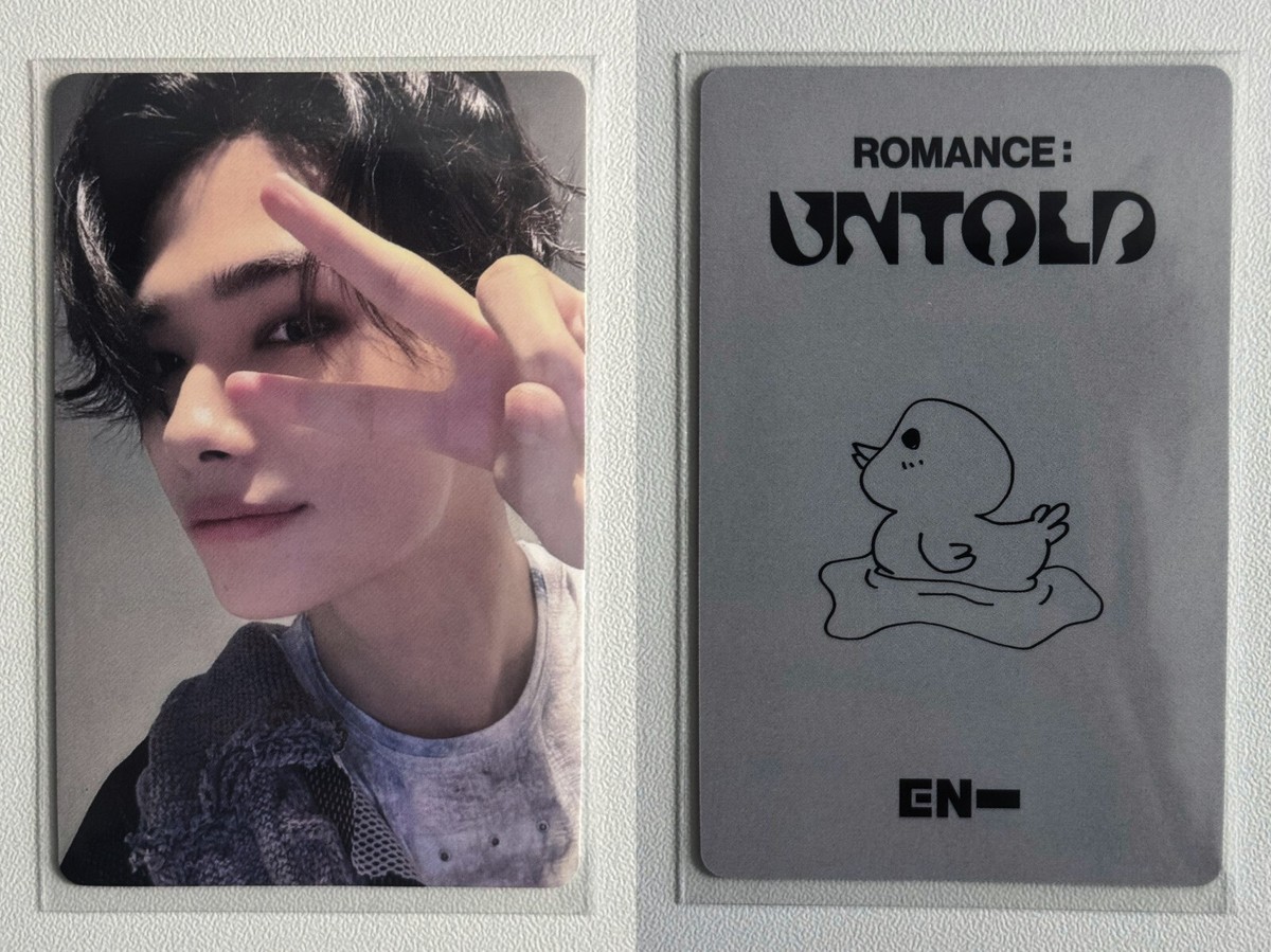 ENHYPEN NI-KI ROMANCE UNTOLD Album Yizhiyu YZY POB 7.0