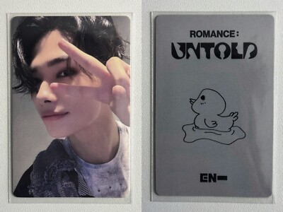 ENHYPEN untold 中華 一直娯 yizhiyu yzy 7枚セット ENHYPEN OFFICIAL ROMANCE :UNTOLD POB YZY YIZHIYU POB PANDA