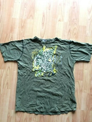 Jungen Shirt Kikstar Größe 164 mit comicshaften Ornamenten guter Zustand - Bild 1 von 2