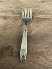 Vintage Oneida Community Tudor Plate Queen Bess Baby Child Fork Silver Plate — photo 1