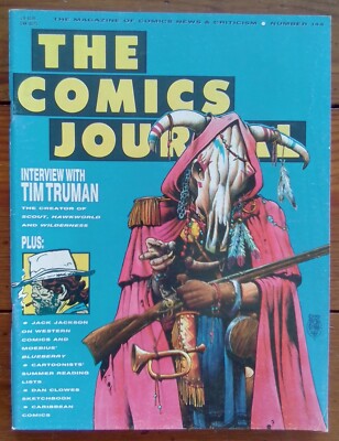 THE COMICS JOURNAL 144, TIM TRUMAN INTERVIEW, FANTAGRAPHICS, SEPTEMBER 1991