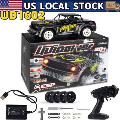 1:16 4WD Racing Car 30KM/H Fast Car 2.4Ghz Remote Control Drift Car Truck RTR US