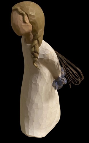 Salice Albero Grazie Angelo Ragazza Fiori 2002 Demdaco Figurina Dipinta A Mano 5,5" - Foto 1 di 17