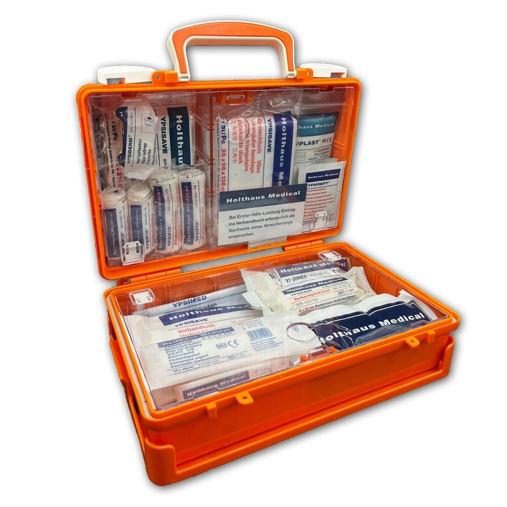 Betriebsverbandkasten Neue DIN 13157 plus Verbandbuch Erste Hilfe MHD 2031