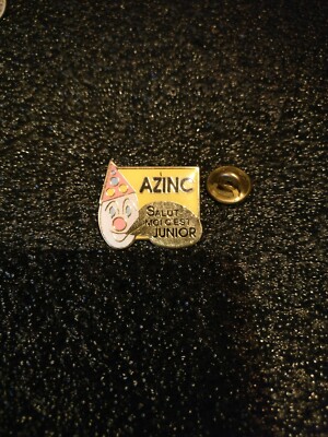 Pin's - Clown Zirkus Zirkus Zelt Zink Hallo Ich bin Junior Pin Badge 44