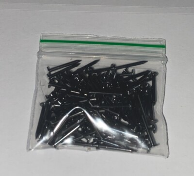 Track Head Pin 10 mm Track Pins Flat Head. Suitable For Hornby, Bachmann, PECO 10g ...