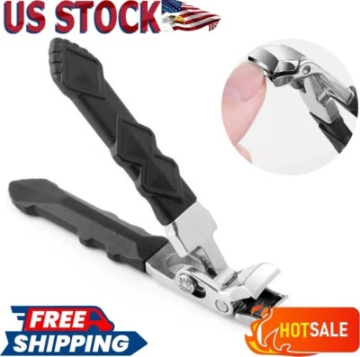Outfany Clipmaster Pro Nagelknipser – Aus Edelstahl, Für Dicke & Harte Nägel, Mit Federmechanismus