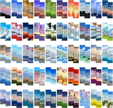150 Pcs Bible Verse Bookmarks, Double Sided Scripture Christian Book Marks