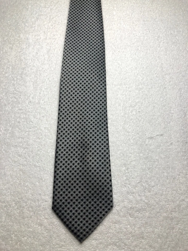 GIORGIO BRUTINI CORBATA HOMBRE GRIS Y NEGRO 3,5 X 60 Foto 2 de 4