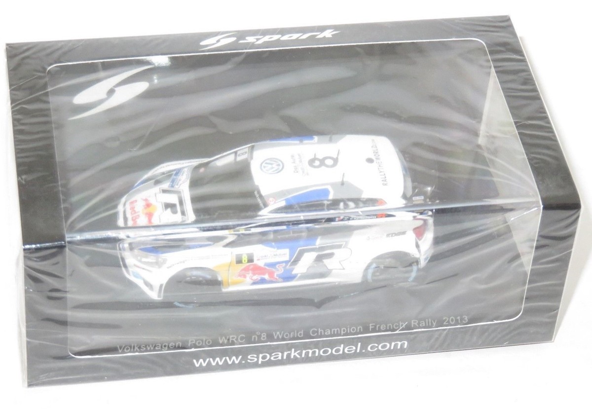 SPARK製フォルクスワーゲンポロWRC2013年 #8 1/43スケール SPARK製フォルクスワーゲンポロWRC2013年 #8 1/43スケール