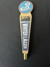Brooklyn Brewery Winter Lager 12.5" Blue Ceramic Beer Tap Handle