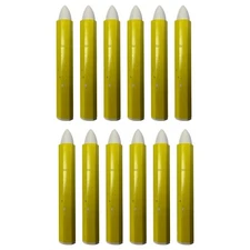 Box of 12 White Tire Crayon - All Surface Chalk Paint Stick Marker Graffiti