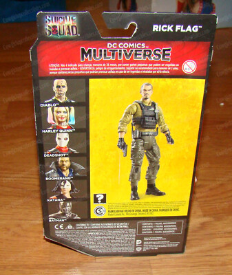 Dc Comics SUICIDE Squad Rick Flag 6