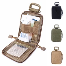 Tactical Military Waist Belt Pouch First Aid Kit EDC Medical Storage Molle Bag