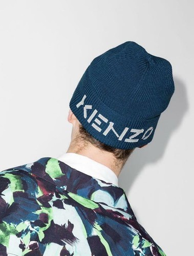 KENZO Beanie Blue Men m10900 | eBay