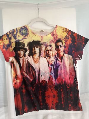 モトリークルー Tシャツ Motley Crue Final Tour 2014 Motley Crue 2014 Final Tour Vintage T Shirt Men Fashion 2023