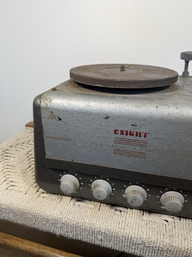 🍊Vintage 1950s Knight Allied Radio Record Player | Model 93-330 UNTESTED! - Zdjęcie 2 z 12