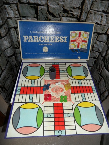 PARCHEESI by SelRight 1964 ~ No. 110 The Popular Edition - Picture 8 of 9