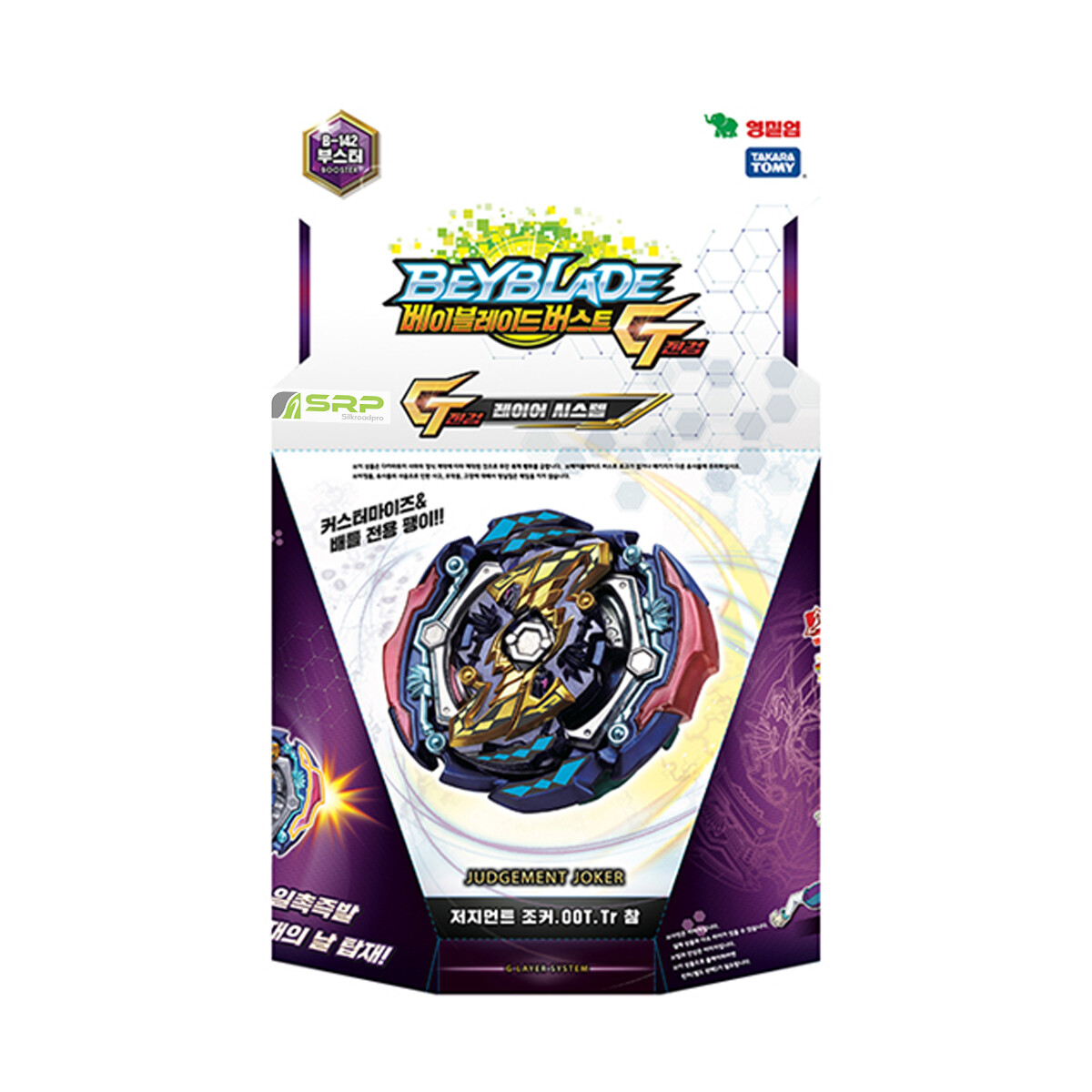 Beyblade Burst B-142 Booster Judgement Joker 00Turn Trick