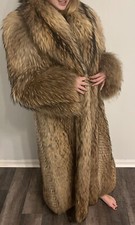 Finnish Raccoon Fur Coat