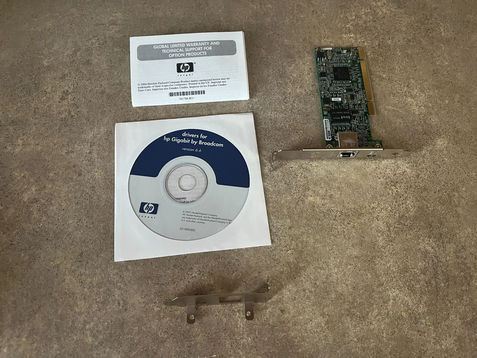 HP BROADCOM DC194A BCM5782 NETXTREME GIGABIT GB NETWORK PCI CARD ADAPTER C7-31 - Image 2 of 4