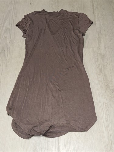 Adam Levine Gray Stone Tshirt Tunic Long Top Womens Size M - 第 6/6 張圖片
