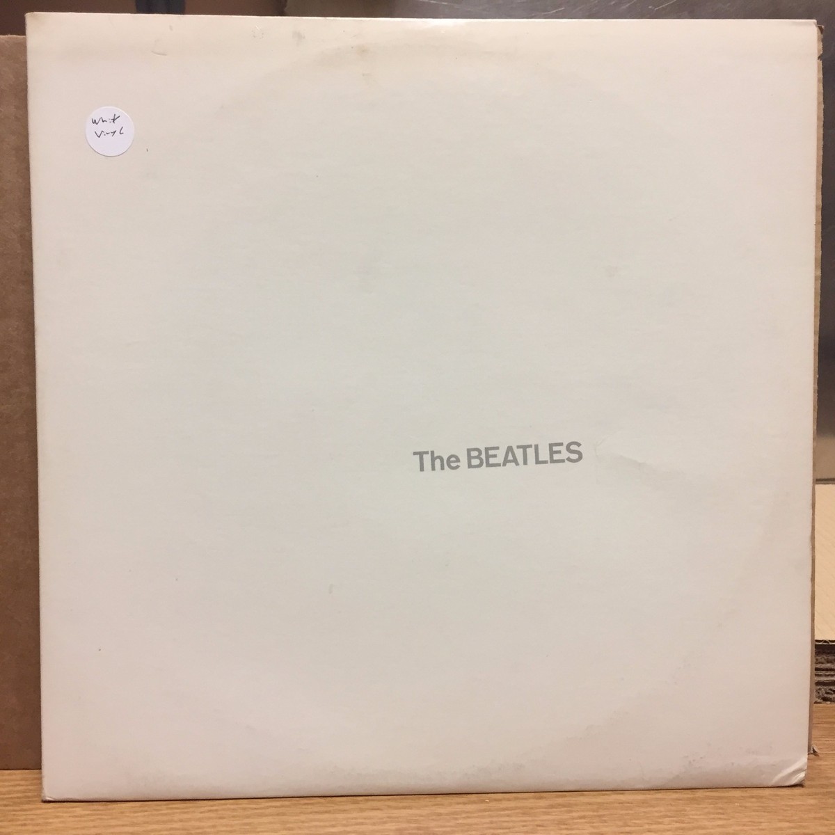 The BEATLES White Album White Vinyl EX LP Top Hits: Rocky Raccoon