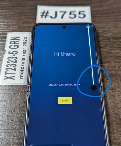 Motorola Moto Razr 5G 2023 XT2323-5 128GB - Débloqué - Photo 2 sur 5