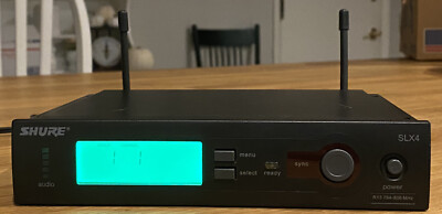 Shure SLX4 Wireless Receiver - R13 794 - 806 MHz - Working Great Shape ...