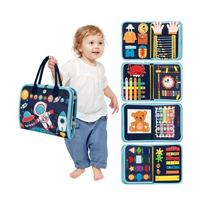 Toddler Busy Board Book Montessori Toys for 1 2 3 4 Years Old,Senso... Fast Ship