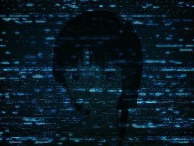 Anime serial experiments lain iwakura static looking at Custom Gaming Mat Desk