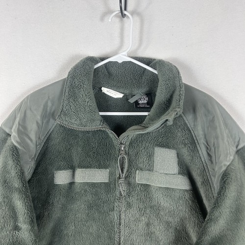 US Army Jacke Fleece Large Regular Polartec Gen III Grün Cold Weather Military - Bild 2 von 13