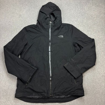 North Face Jacke Erwachsene Large schwarz Dryvent Windbreaker Kapuze Regenmantel Herren