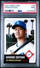 2024 TOPPS LIVING 729 SHOHEI OHTANI PSA 9 4998