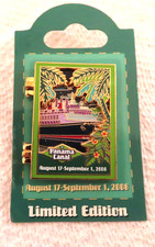 Disney Pin 64797 DCL Panama Canal Eastern Repositioning 8/17/08- 9/1/08 Logo LE
