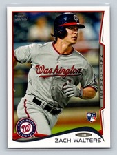 2014 Topps #337 Zach Walters Washington Nationals