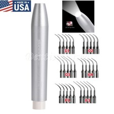 Dental Ultrasonic Scaler Handpiece Scaling Endo Perio Tips fit EMS Woodpecker