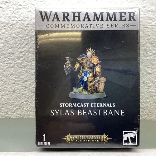 Warhammer AoS-Stormcast Eternals Sylas Beastbane Limited Sealed Model MS8715