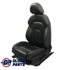 Audi A4 B8 Sedile Anteriore Sport Interno Riscaldato Pelle Anima Nera Sinistra