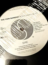 The Von Bondies / Pawn Shoppe Heart 2004 LP clear PROMO Sire 78077 SEALED