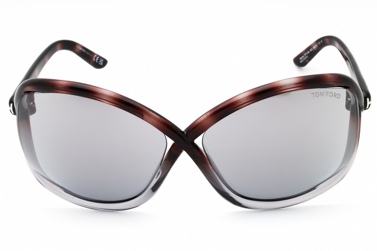 NEW TOM FORD TF1068 55C GREY HAVANA GREY SILVER FLASH MIRROR SUNGLASSES Tom Ford Seraphina TF1088 20C Sunglasses - US main image 2