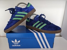 Adidas originals Bern trainers UK 5.5 RARE EE4927 CITY Series Blue green