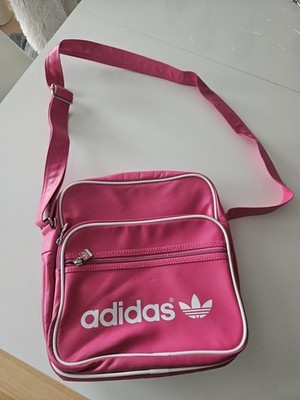 original Adidas Umhängetasche Pink weiß