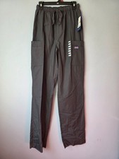 Scrubs Cherokee Workwear Men's Drawstring Cargo Pant Tall 4100T PWTW Pewter Sm