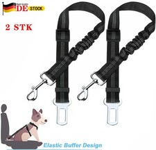 2x Hunde-Gurt Auto Sicherheitsgurt Anschnallg...