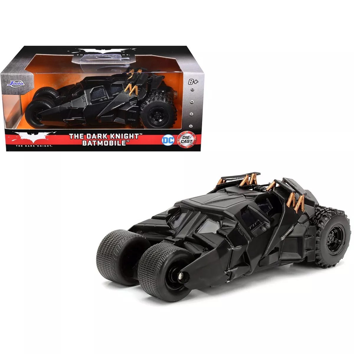 Voiture Miniature de Collection - JADA TOYS 1/32 - BATMOBILE Batmobile - The Batman 2022 - Black