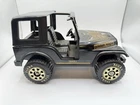 Vintage 811850 Large Plastic Black Golden Eagle Tonka  Jeep