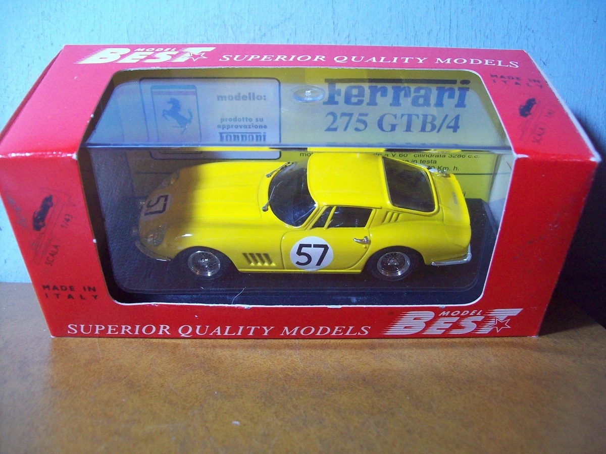 Miniature 1:43 Ferrari 250LM Best – N°192 Tour De France 1969, Rouge