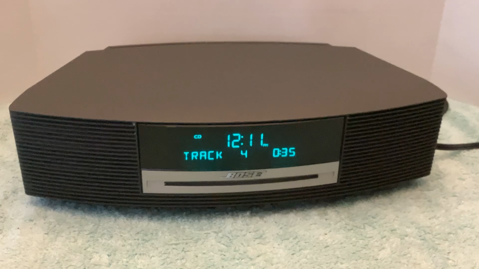 Bose Wave Music System CD Player AM/FM Radio Black With Remote Control ...